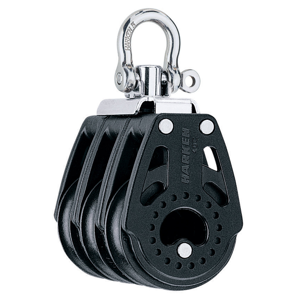 Harken 40mm Carbo Air Triple Swivel Block 2640 — Quality Boat Parts