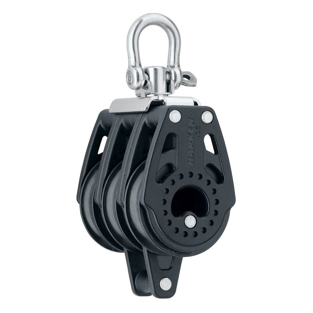 Harken 40mm Carbo Air Triple Swivel Block w/Becket 2641 — Quality Boat Parts
