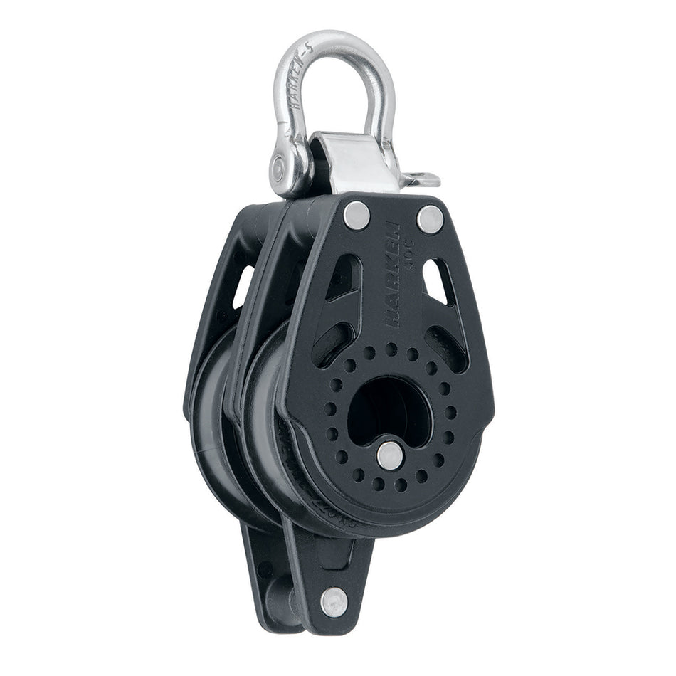 Harken 40mm Carbo Air Double Fixed Block w/Becket 2643 — Quality Boat Parts
