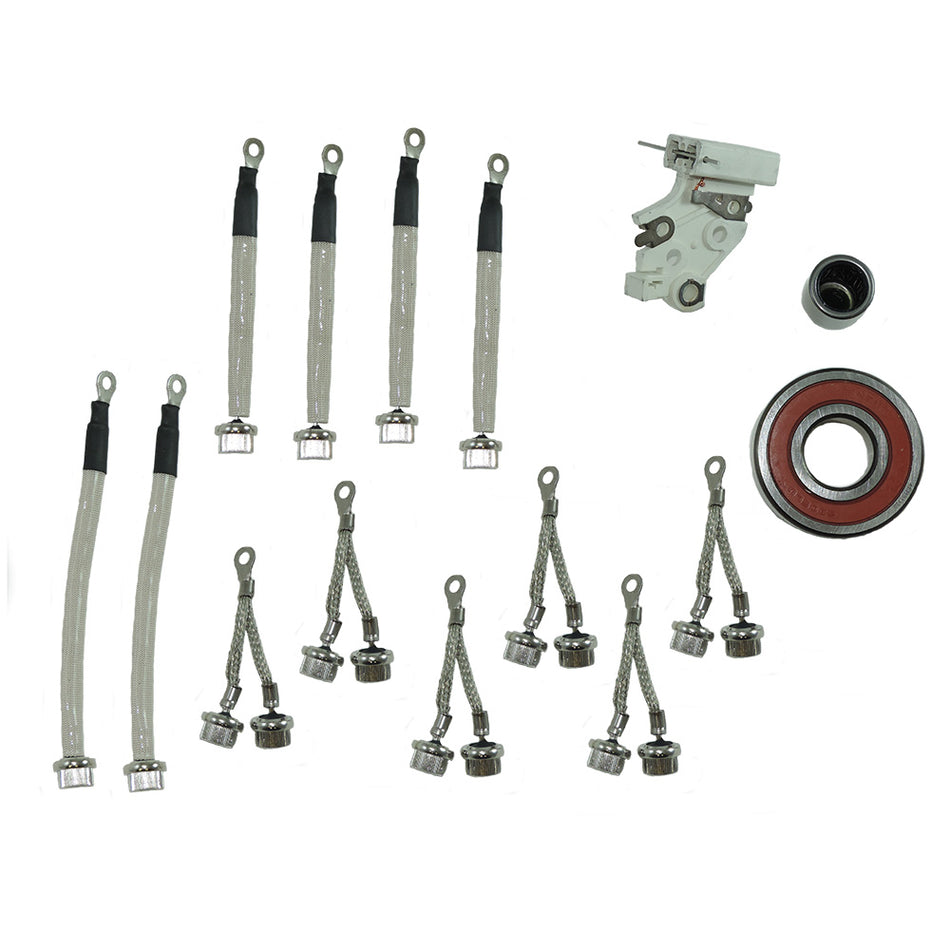 Balmar Offshore Repair Kit 95 Series 12/24V Includes Bearings, Brushes, Positive/Negative Diode 7095 — Quality Boat Parts