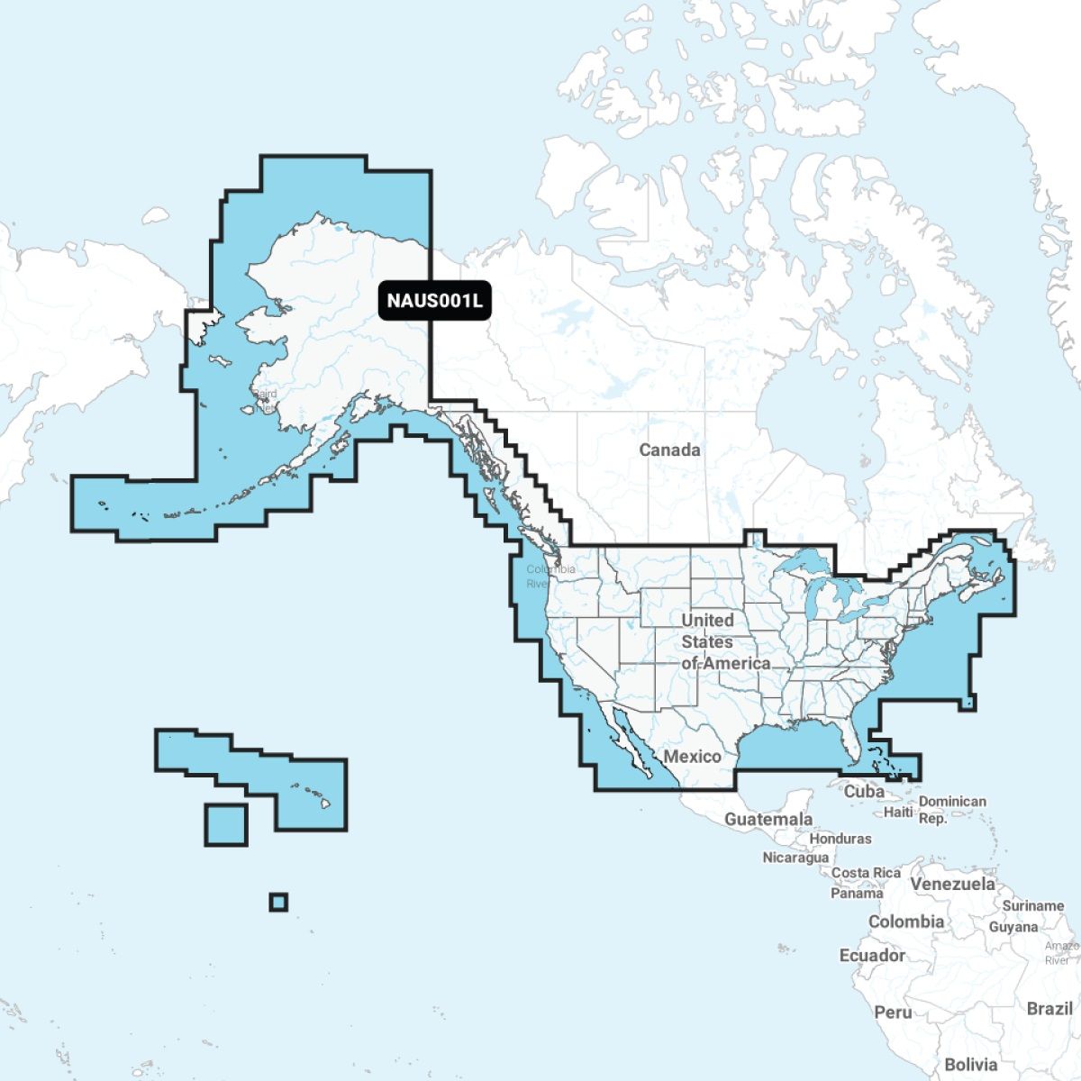 Navionics - Plus NAUS001L US & Coastal Canada microSD — Quality Boat Parts