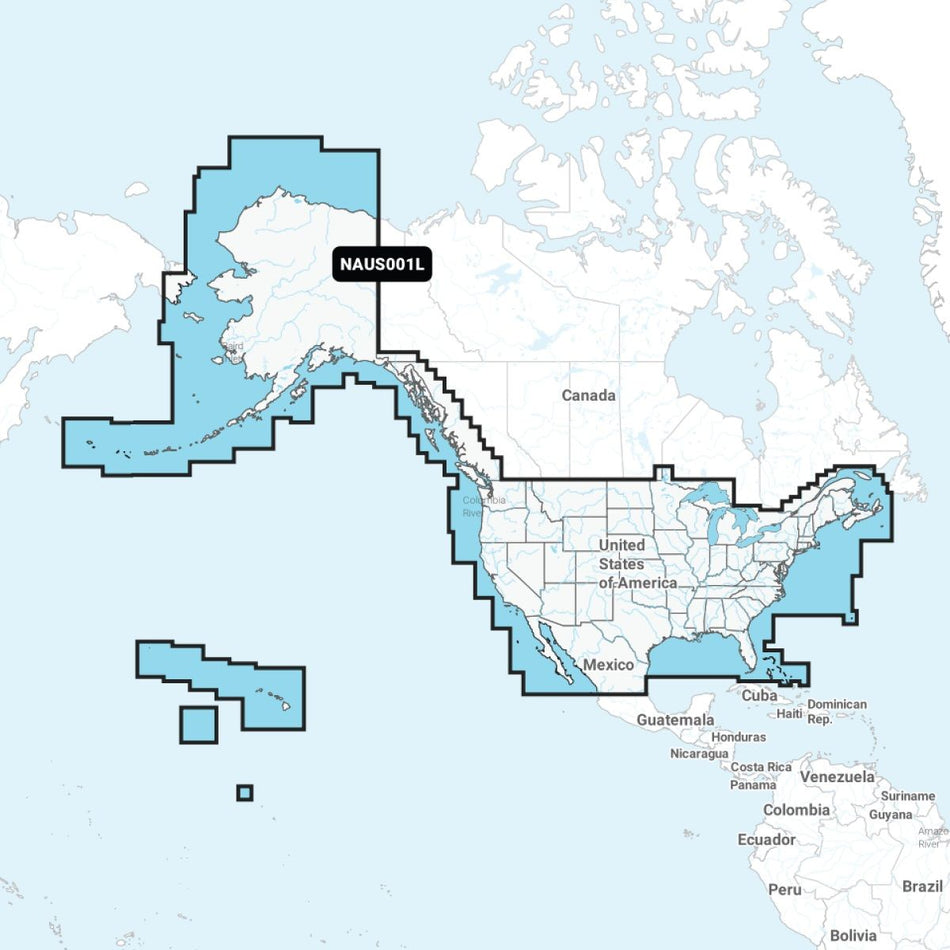Navionics - Plus NAUS001L US & Coastal Canada microSD — Quality Boat Parts