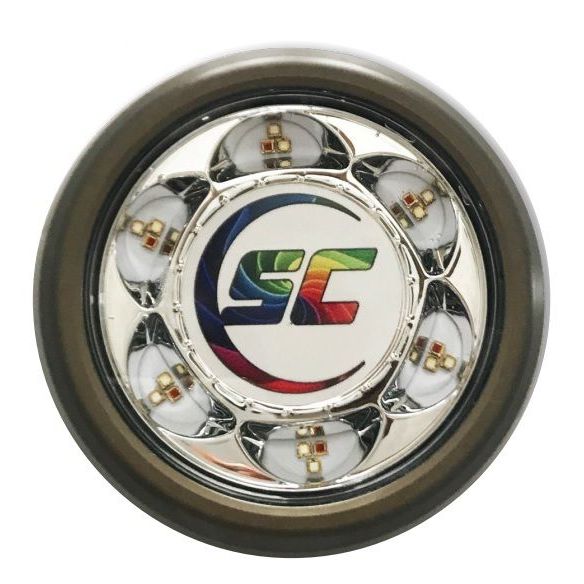 Shadow-Caster LED Lighting - SC3 Underwater LED Light - 12V, Aluminum, Thru-Hull — Quality Boat Parts