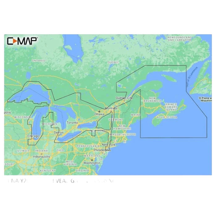 C-MAP - Reveal Coastal Electronic Chart — Quality Boat Parts
