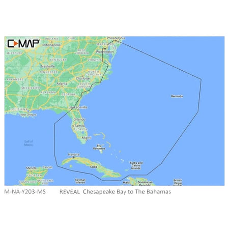 C-MAP - Reveal Coastal Electronic Chart — Quality Boat Parts