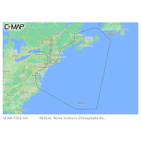 C-MAP - Reveal Coastal Electronic Chart — Quality Boat Parts
