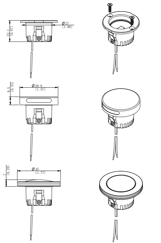 Apollo Lighting - Krios Courtesy Light - 10-30V DC — Quality Boat Parts