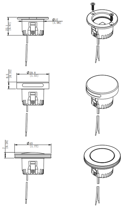 Apollo Lighting - Krios Courtesy Light - 10-30V DC — Quality Boat Parts