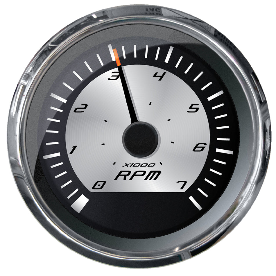 Faria Platinum 4" Tachometer - 7000 RPM (Gas - Inboard, Outboard & I/O) 22009 — Quality Boat Parts
