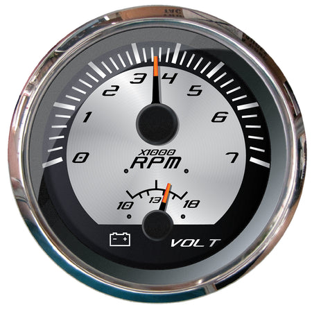 Faria Platinum 4" Multi-Function - Tachometer & Voltmeter 22016 — Quality Boat Parts