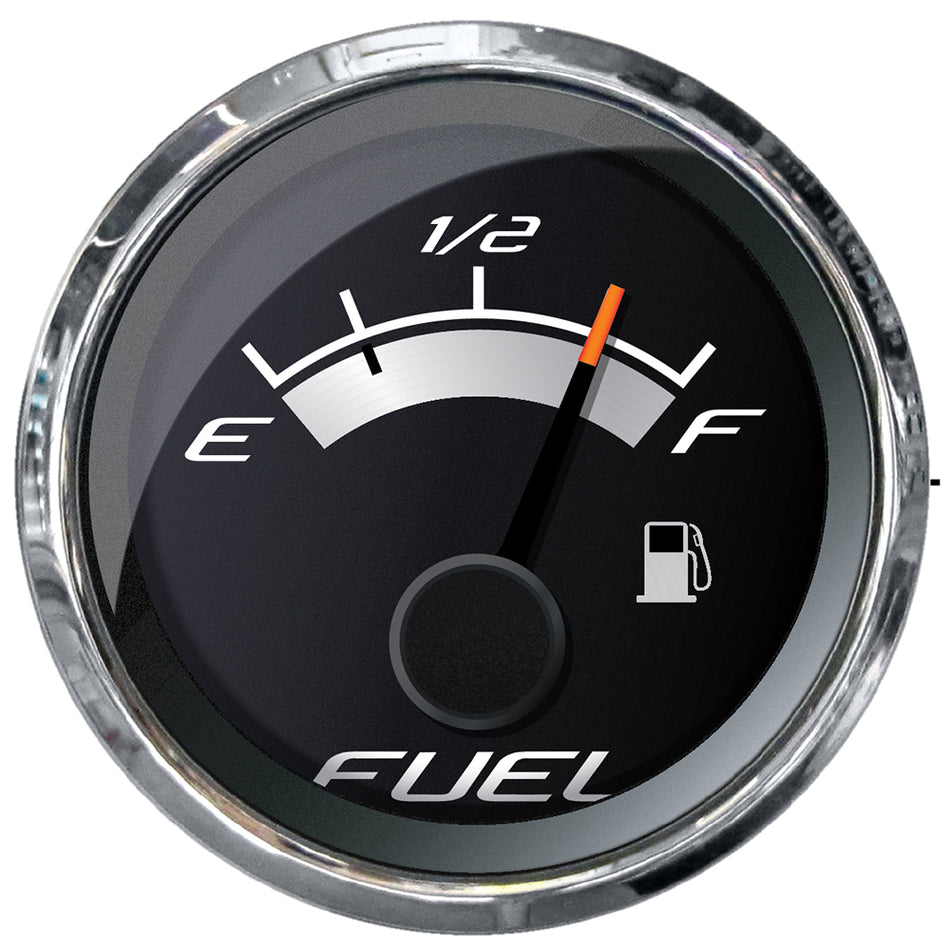 Faria Platinum 2" Fuel Level Gauge (E-1/2-F) 22021 — Quality Boat Parts