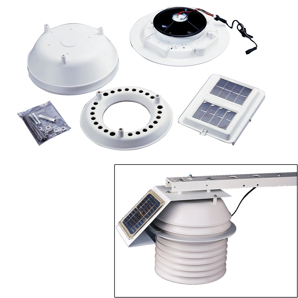 Davis Daytime Fan Aspirated Radiation Shield Kit 7747 — Quality Boat Parts