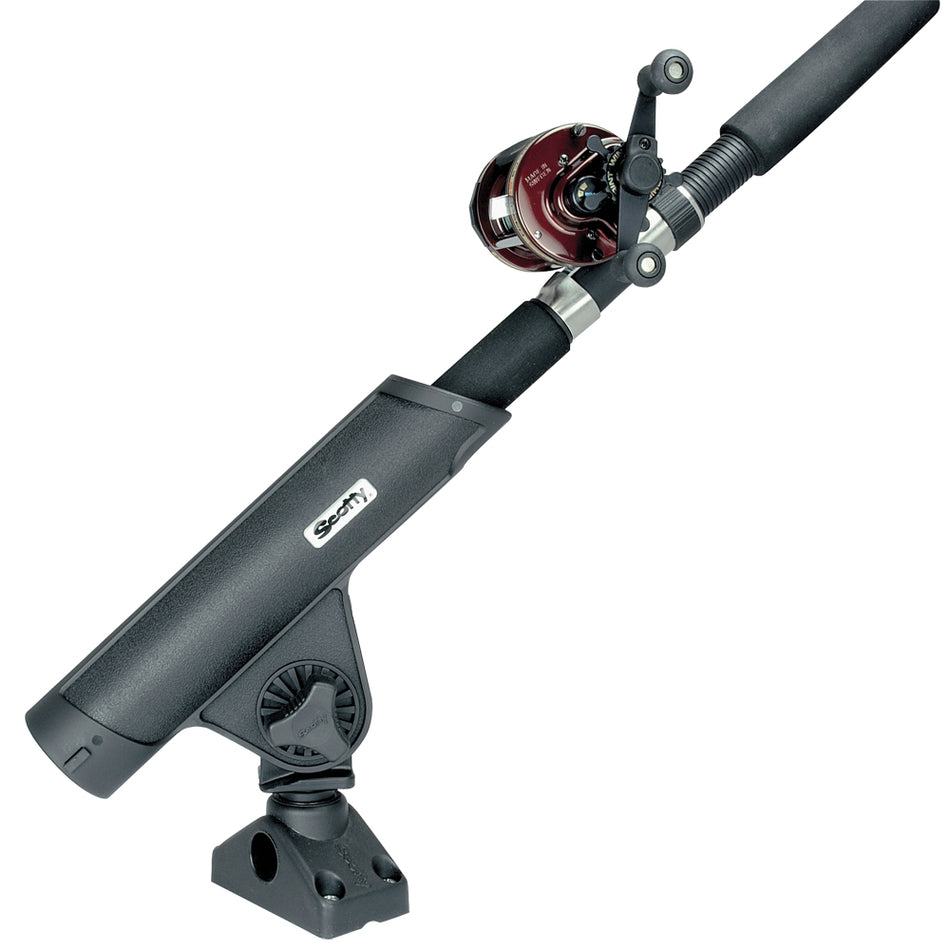 Scotty Rodmaster II Rod Holder w/241 Deck/Side Mount - Black 350 — Quality Boat Parts