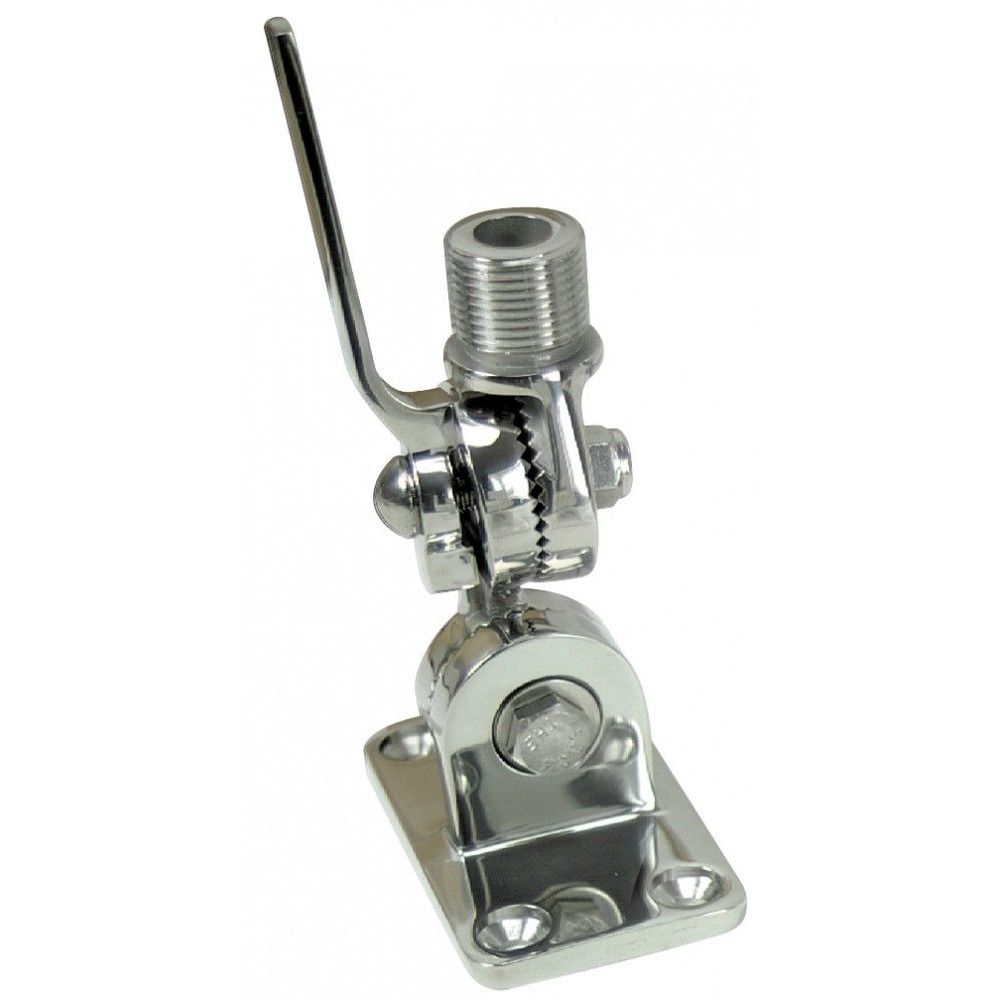 Whitecap - S-1802BC Heavy Duty Stainless Steel Ratchet Mount — Quality Boat Parts