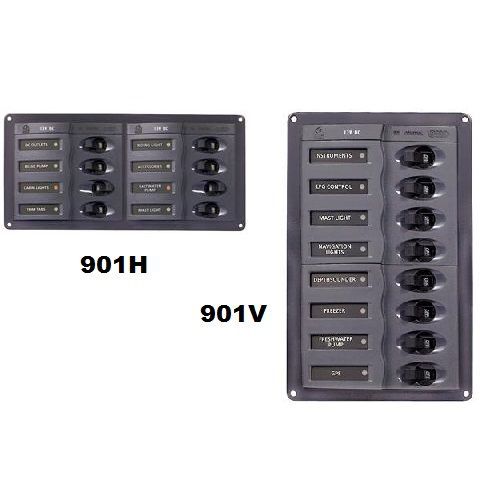 BEP Marine - 8 Way DC Circuit Breaker Panel — Quality Boat Parts
