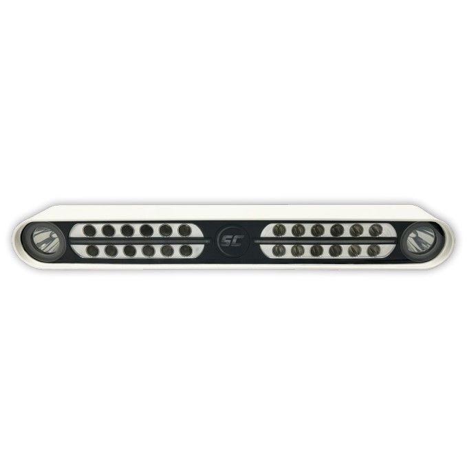 Shadow-Caster LED Lighting - Eagle Ray Light Bar - Dual Optics Housing, 12/24V — Quality Boat Parts