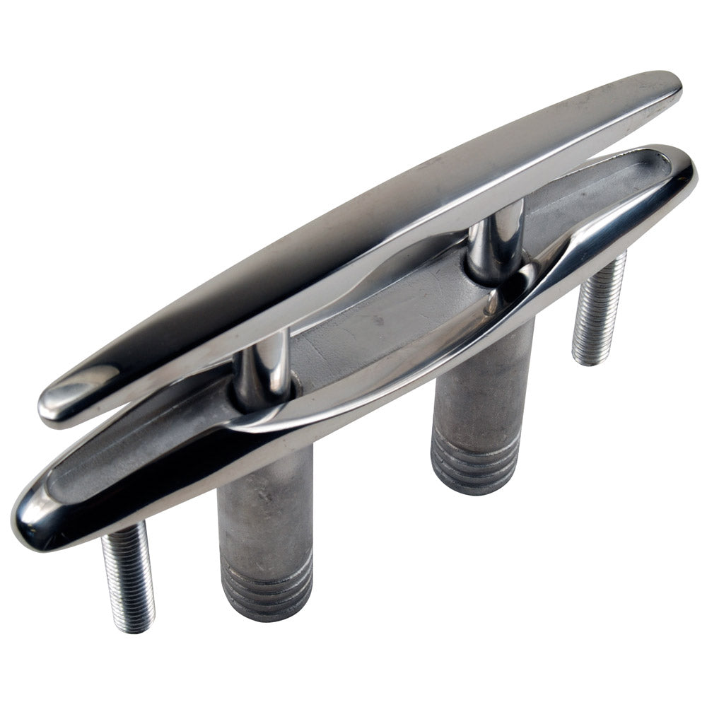 Whitecap Pull Up Stainless Steel Cleat - 8" 6710 — Quality Boat Parts