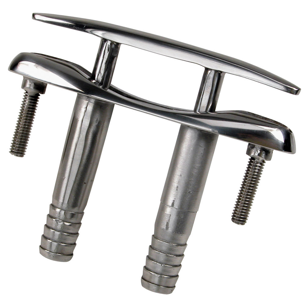 Whitecap E-Z Push Up Stainless Steel Cleat - 6" 6809 — Quality Boat Parts