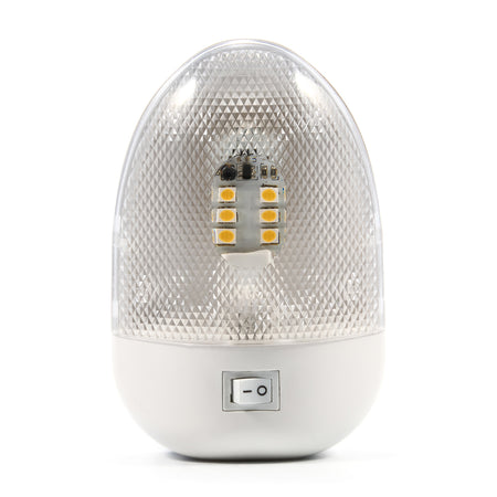 Camco LED Single Dome Light - 12VDC - 160 Lumens 41331 — Quality Boat Parts