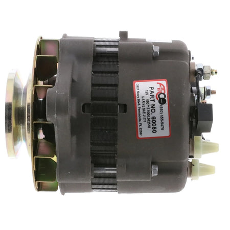 ARCO Marine Premium Replacement Alternator w/Single Groove Pulley - 12V, 55A 60050 — Quality Boat Parts