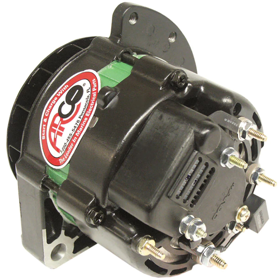 ARCO Marine Premium Replacement Universal Alternator w/Single Groove Pulley - 12V 55A 60075 — Quality Boat Parts