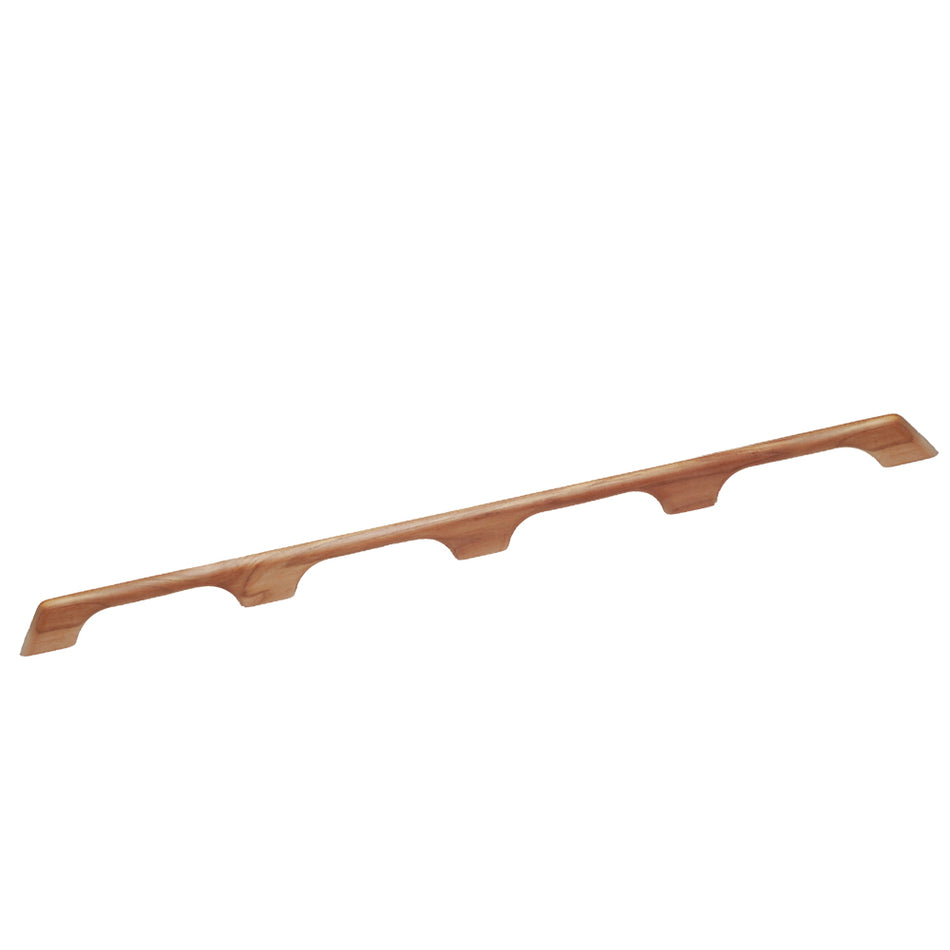 Whitecap Teak Handrail - 4 Loops - 43"L 60106 — Quality Boat Parts