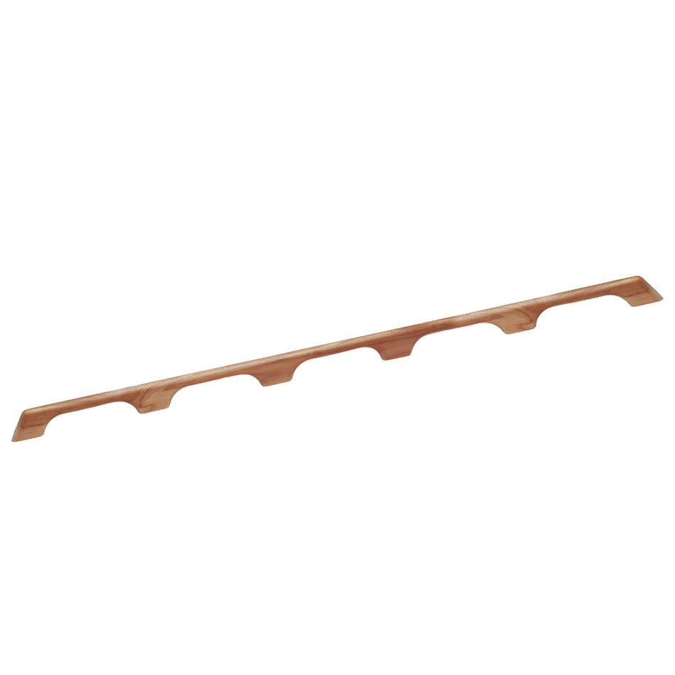 Whitecap Teak Handrail - 5 Loops - 53"L 60108 — Quality Boat Parts