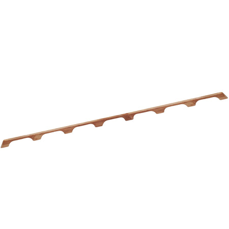 Whitecap Teak Handrail - 7 Loops - 73"L 60112 — Quality Boat Parts