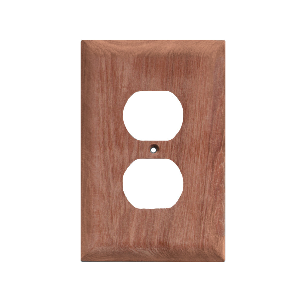 Whitecap Teak Outlet Cover/Receptacle Plate 60170 — Quality Boat Parts