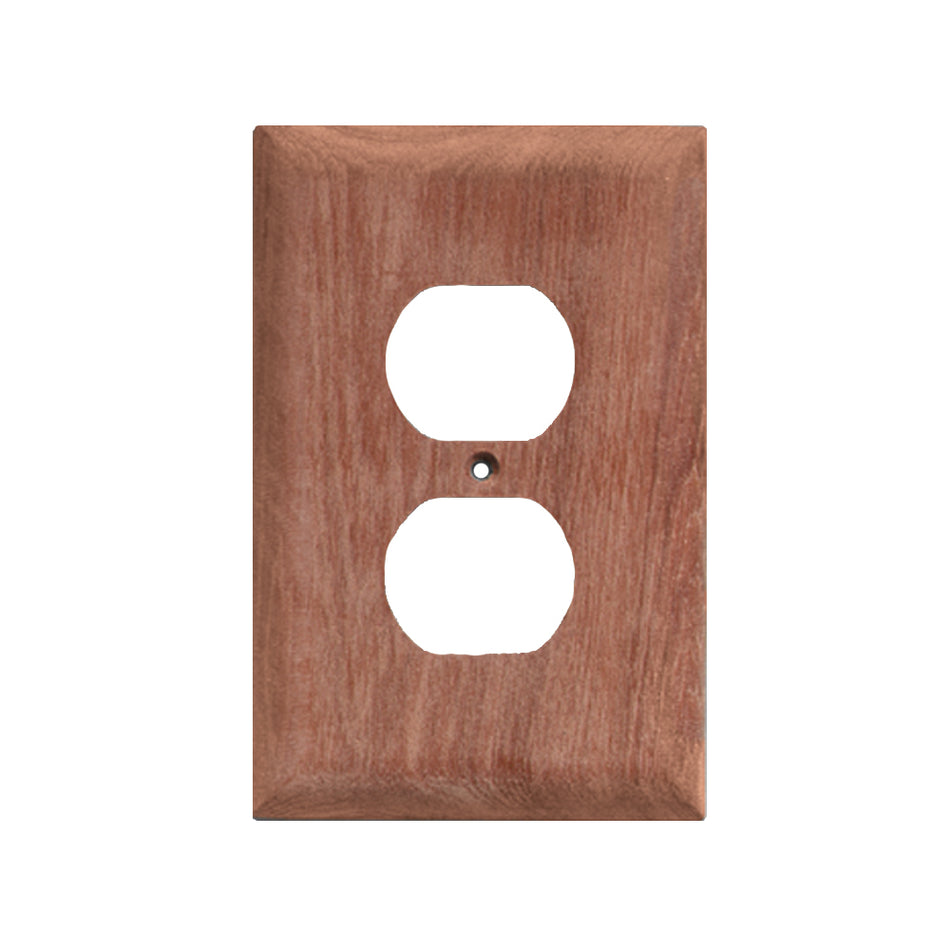 Whitecap Teak Outlet Cover/Receptacle Plate 60170 — Quality Boat Parts