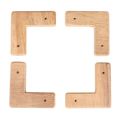 Whitecap Teak Cooler/Box Chocks - 4 Pack 60329 — Quality Boat Parts