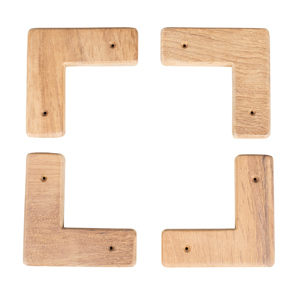 Whitecap Teak Cooler/Box Chocks - 4 Pack 60329 — Quality Boat Parts
