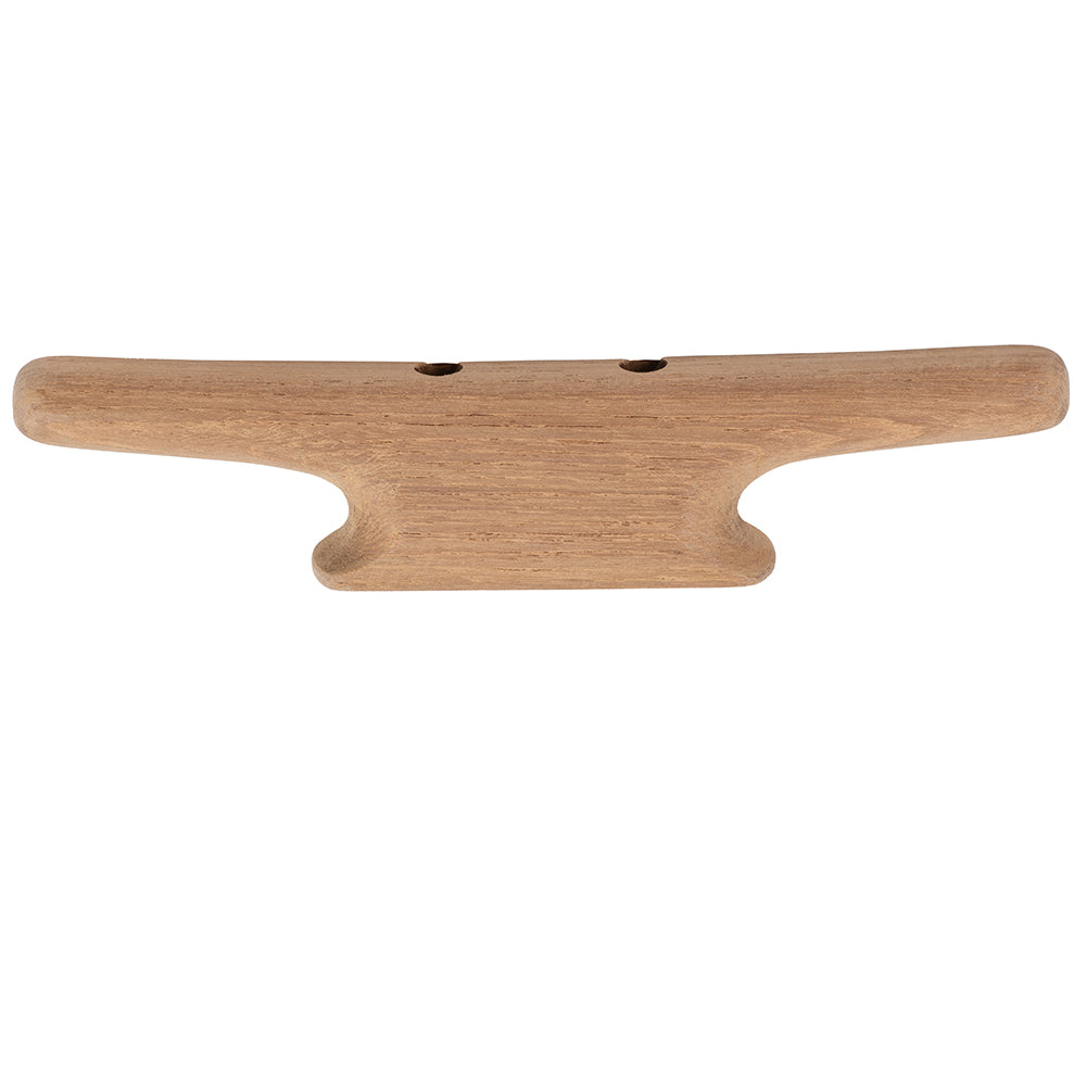 Whitecap 4" Cleat - Teak 60400 — Quality Boat Parts