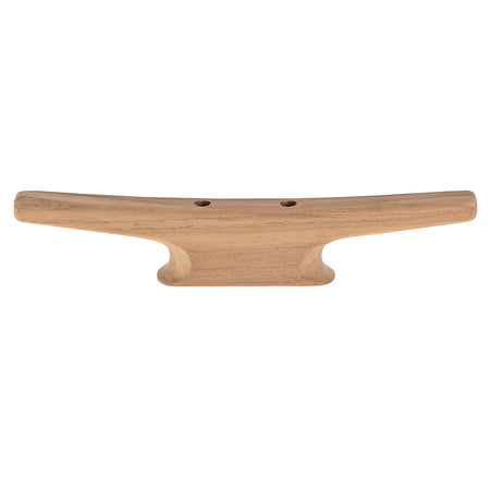 Whitecap 10" Cleat - Teak 60404 — Quality Boat Parts