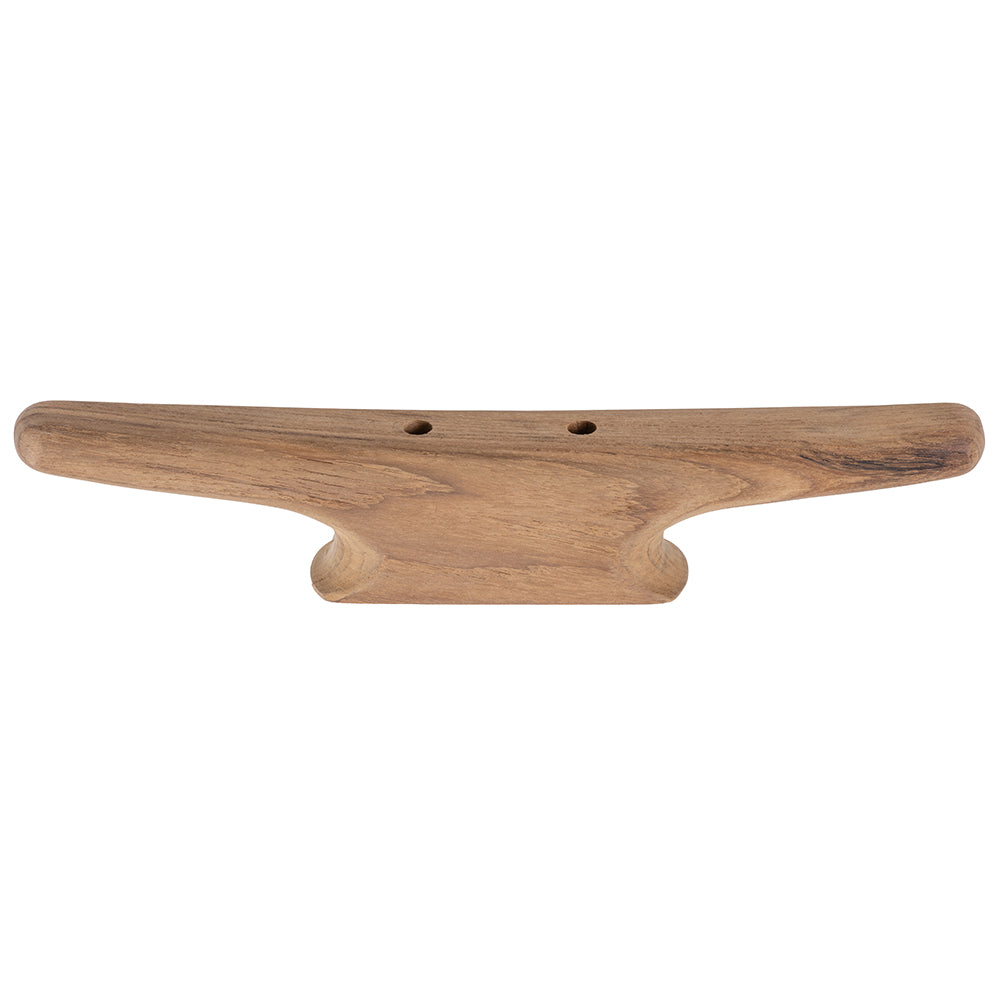 Whitecap 12" Cleat - Teak 60406 — Quality Boat Parts