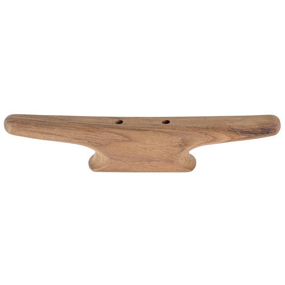 Whitecap 12" Cleat - Teak 60406 — Quality Boat Parts