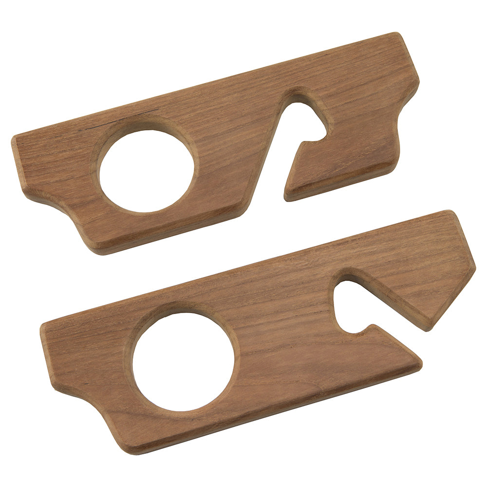 Whitecap Teak Two-Rod Storage Rack - Pair 60610 — Quality Boat Parts
