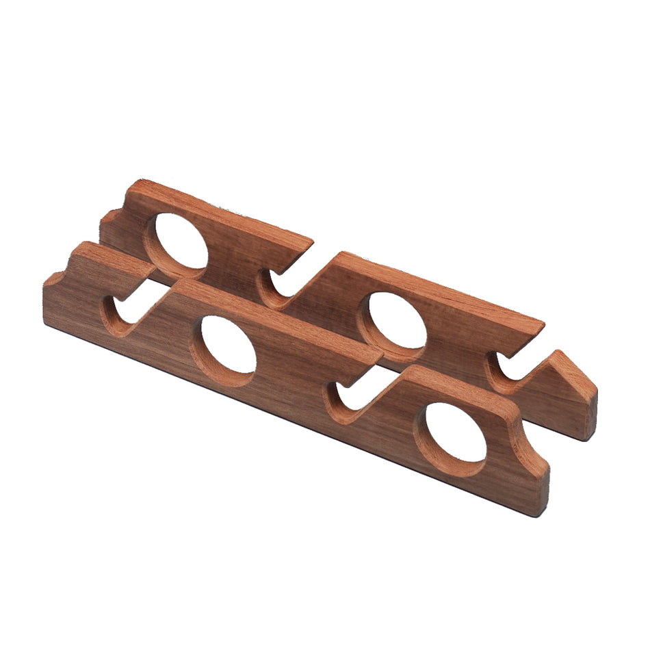 Whitecap Teak Four-Rod Storage Rack - Pair 60612 — Quality Boat Parts