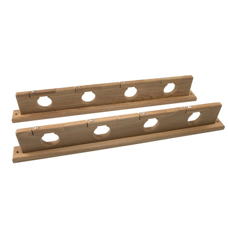 Whitecap Teak Lock-In Four-Rod Storage Rack 60620 — Quality Boat Parts