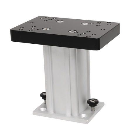 Cannon 6in Pedestal Mount Aluminum Fixed Base 1904031 — Quality Boat Parts