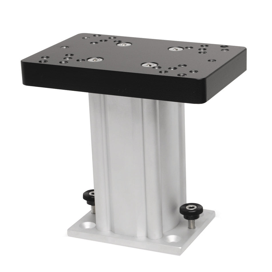 Cannon 6in Pedestal Mount Aluminum Fixed Base 1904031 — Quality Boat Parts
