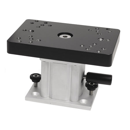 Cannon 4in Pedestal Mount Aluminum Swivel Base 1904032 — Quality Boat Parts