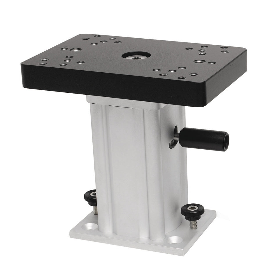 Cannon 6in Pedestal Mount Aluminum Swivel Base 1904033 — Quality Boat Parts