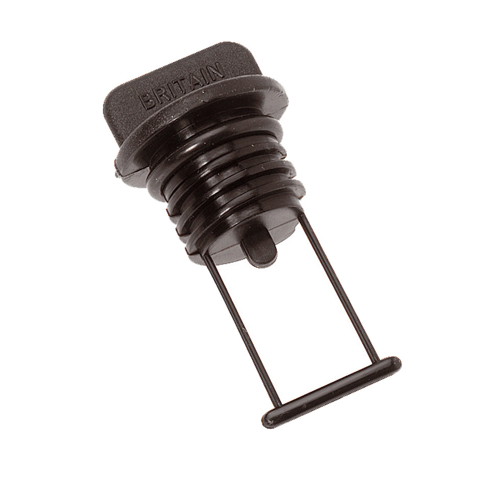 Barton Marine Drain Plug - Black 15mm (19/32") 42357 — Quality Boat Parts