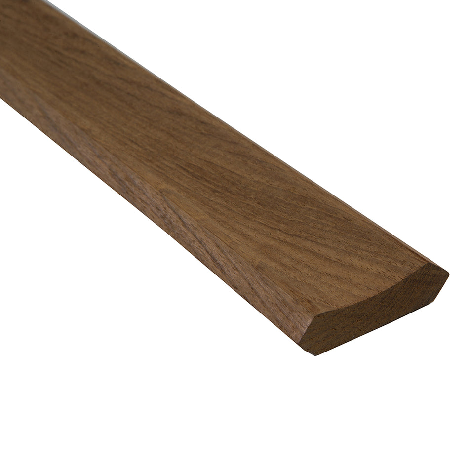 Whitecap Teak Corner Wire Molding - 5' 60861 — Quality Boat Parts