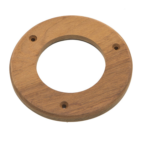 Whitecap Teak Trim Ring - 3" Inner Diameter Opening 61973 — Quality Boat Parts