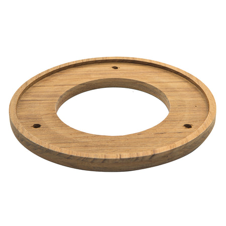 Whitecap Teak Trim Ring - 3" Inner Diameter Opening 61973 — Quality Boat Parts