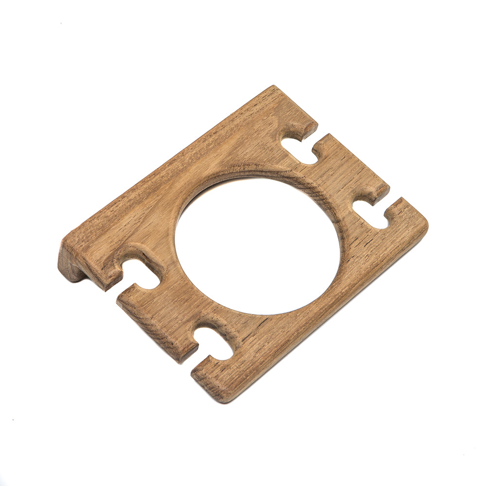 Whitecap Teak Glass & Toothbrush Holder 62312 — Quality Boat Parts