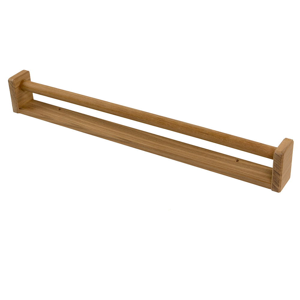 Whitecap Teak Long Towel Rack - 22" 62336 — Quality Boat Parts