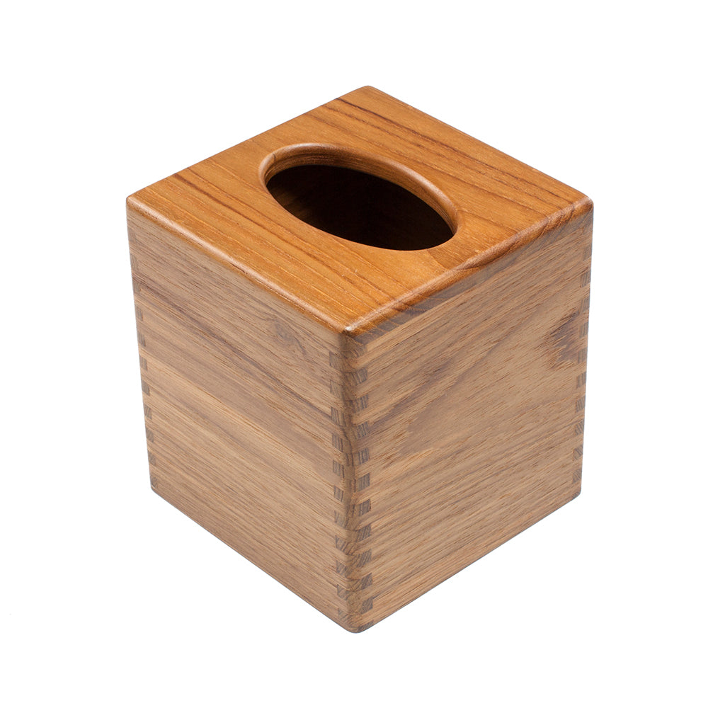 Whitecap Teak Tissue Box Holder 62344 — Quality Boat Parts